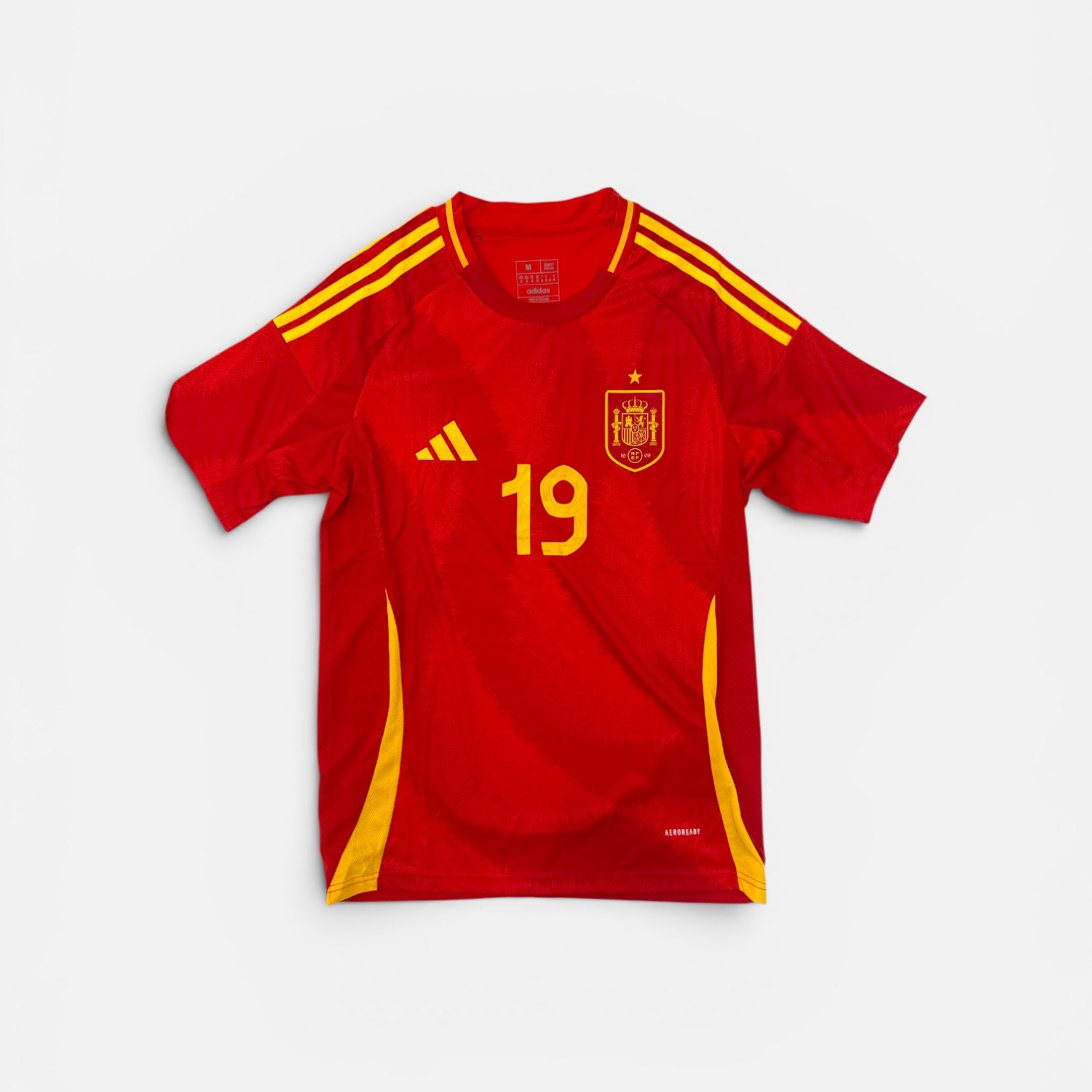 Adidas Ισπανία Lamine Yamal #19 Home Jersey EURO 2024